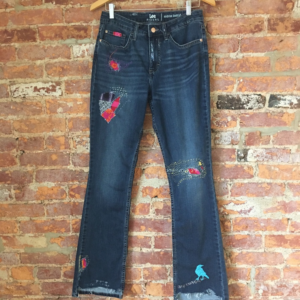 Patchwork Lee Riders - image 2